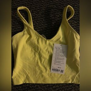 Lululemon Electric Lemon Align Tank Sz 4